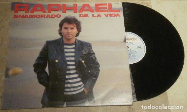Discos de vinilo: LP RAPHAEL - ENAMORADO DE LA VIDA - HISPAVOX 1983 - Foto 1