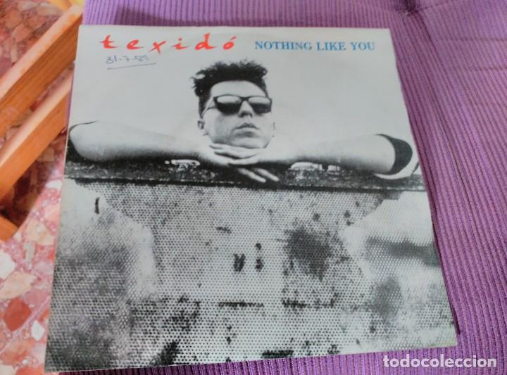 Discos de vinilo: TEXIDO 2 SINGLES MUY NUEVOS - Foto 2