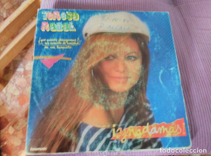 Discos de vinilo: TERESA RABAL 3 SINGLES - Foto 2