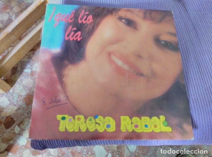 Discos de vinilo: TERESA RABAL 3 SINGLES - Foto 4