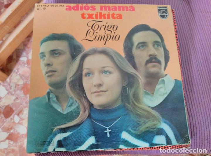 Discos de vinilo: TRIGO LIMPIO 4 SINGLES - Foto 2