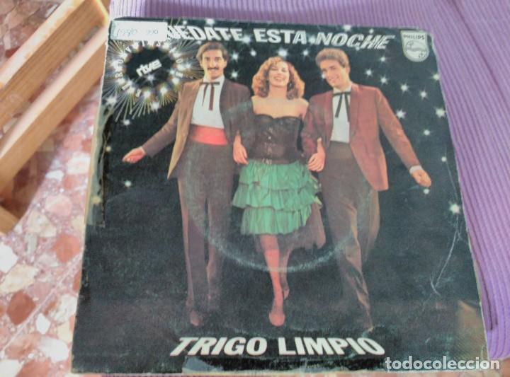 Discos de vinilo: TRIGO LIMPIO 4 SINGLES - Foto 4