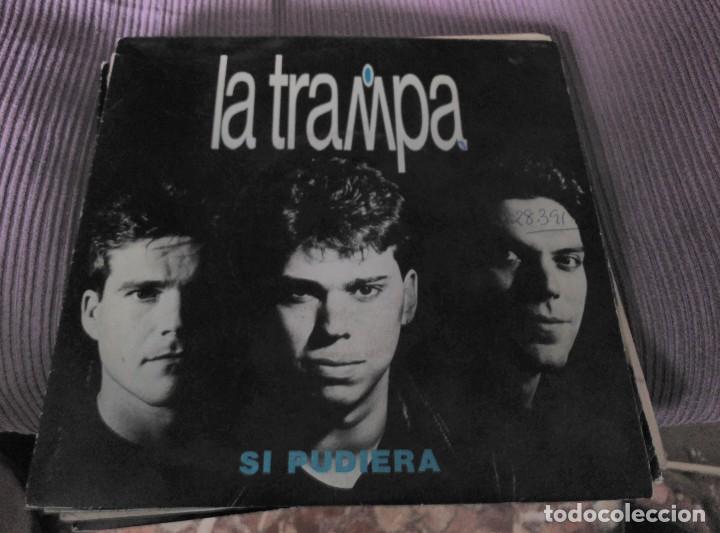 Discos de vinilo: LA TRAMPA LOTE 8 SINGLES - Foto 3
