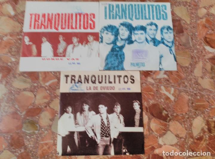 Discos de vinilo: TRANQUILITOS LOTE 3 SINGLES - Foto 1
