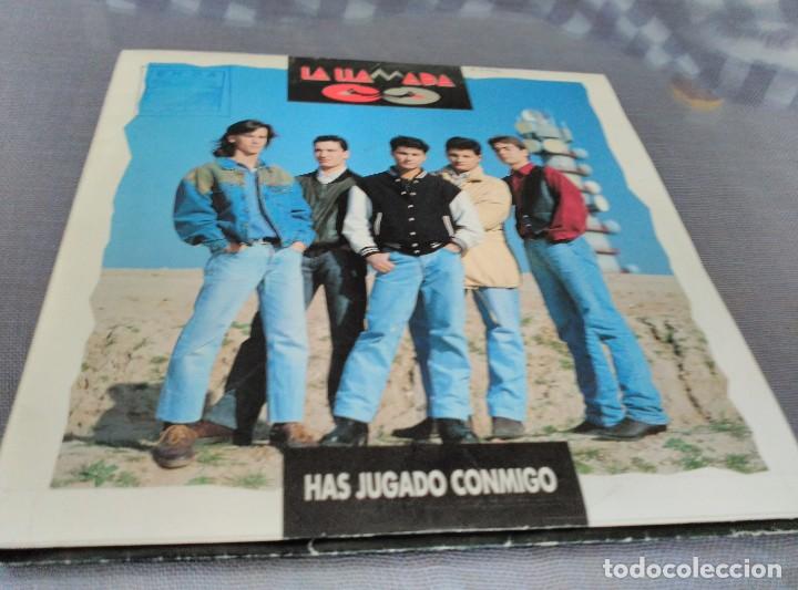 Discos de vinilo: LA LLAMADA - HAS JUGADO CONMIGO SINGLE PROMO 1992 - Foto 1