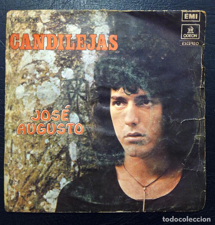 Discos de vinilo: SINGLE JOS&Eacute; AUGUSTO - CANDILEJAS - EMI 1974. - Foto 1