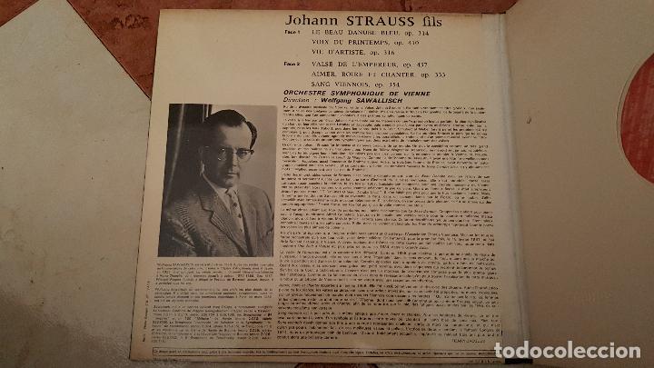 Discos de vinilo: VALSES DE STRAUSS. ORQUESTA SINF&Oacute;NICA DE VIENA - Foto 2