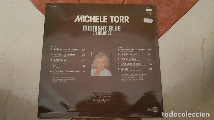 Discos de vinilo: MICHELE TORR. MIDNIGHT BLUE EN IRLANDE 1983 - Foto 2
