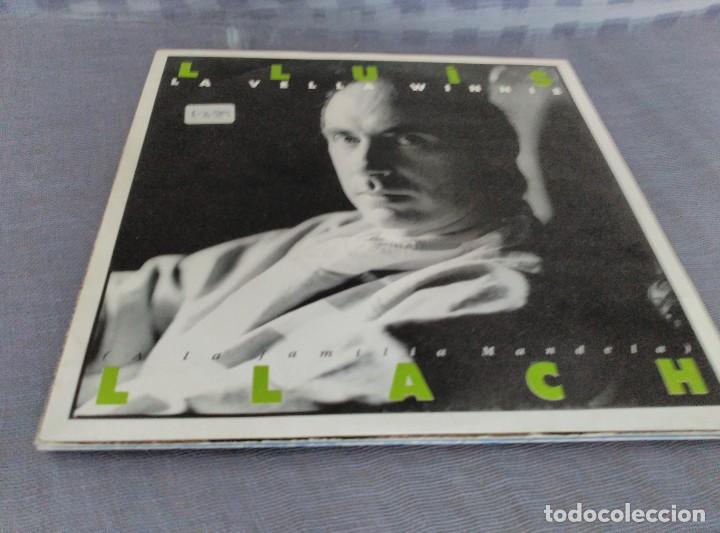 Discos de vinilo: LLUIS LLACH LOTE 4 SINGLES - Foto 3