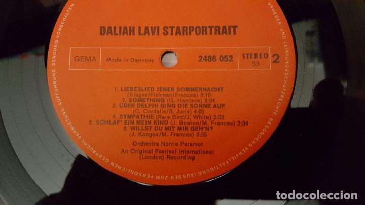 Discos de vinilo: DELIAH LAVI. STARPORTRAIT. 1971 - Foto 2