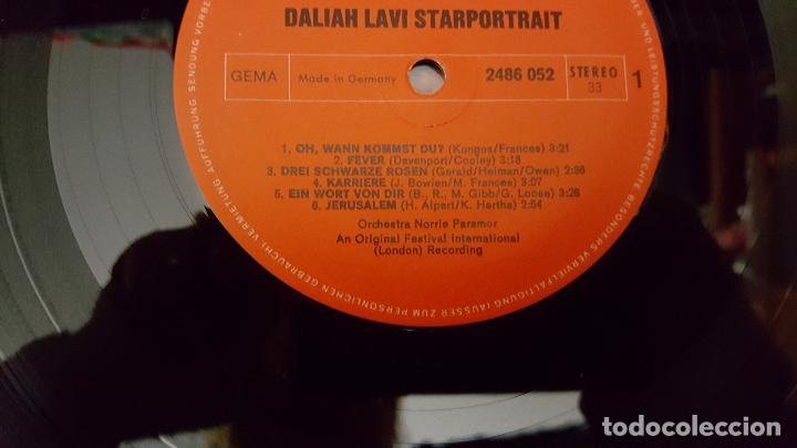 Discos de vinilo: DELIAH LAVI. STARPORTRAIT. 1971 - Foto 3