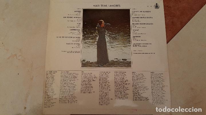 Discos de vinilo: MARI TRINI. AMORES. 1970 - Foto 2