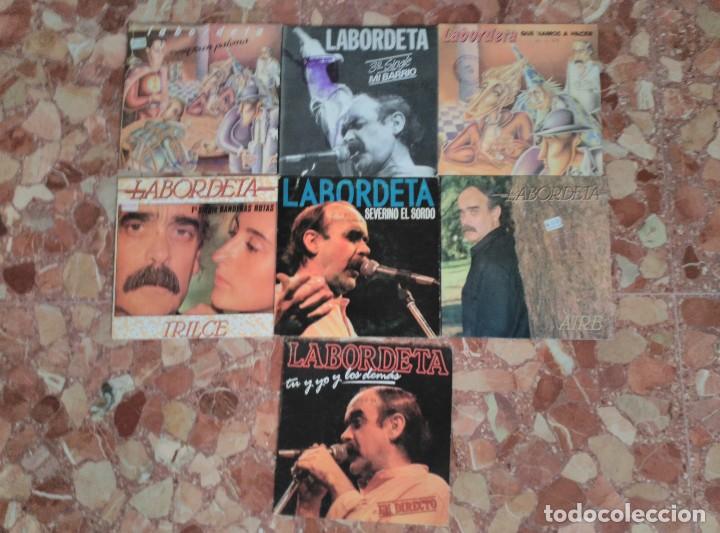 Discos de vinilo: LABORDETA LOTE 7 SINGLES - Foto 1