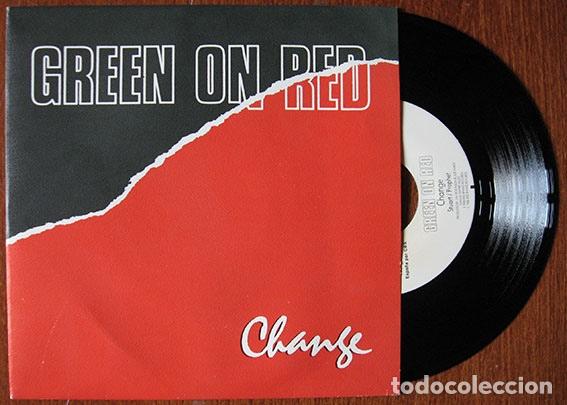 Discos de vinilo: GREEN ON RED - CHANGE - DOC RECORDS - CBS, 1988 - - Foto 1