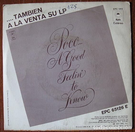 Discos de vinilo: POCO - VE Y DI ADIOS - CBS, 1973 - - Foto 2
