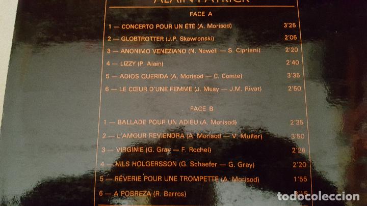 Discos de vinilo: CONCERTO POUR UN ETE . ALAIN PATRICK 1971 - Foto 3