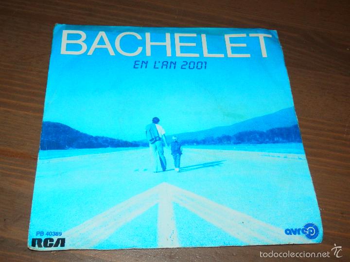 Discos de vinilo: BACHELET EN LAN 2001 RCA SINGLE VINILO FRANCESA SVG - Foto 1