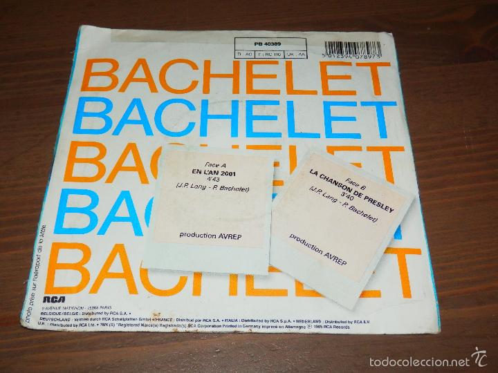 Discos de vinilo: BACHELET EN LAN 2001 RCA SINGLE VINILO FRANCESA SVG - Foto 2