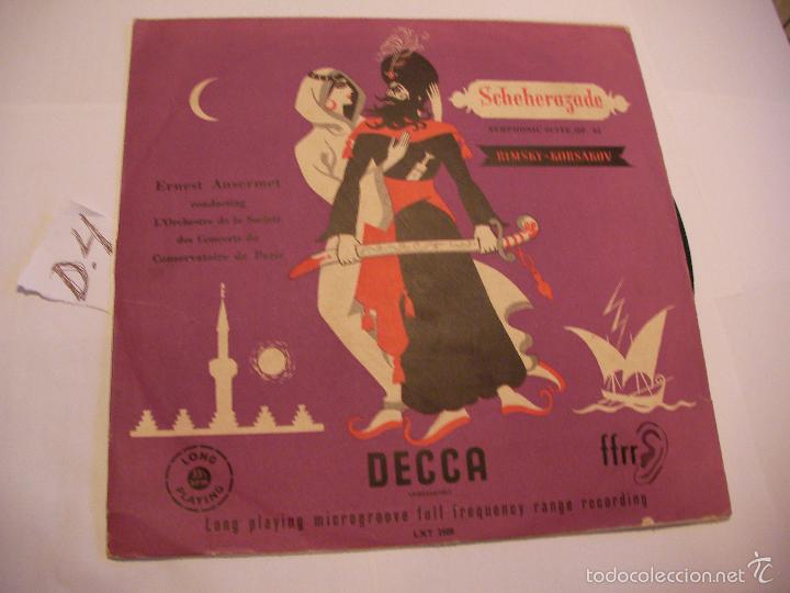 Discos de vinilo: ANTIGUO DISCO DE VINILO LP - SHEHEREZADE - Foto 1