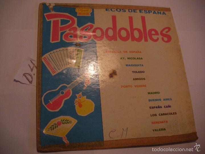 Discos de vinilo: ANTIGUO DISCO DE VINILO LP - PASODOBLES - Foto 1