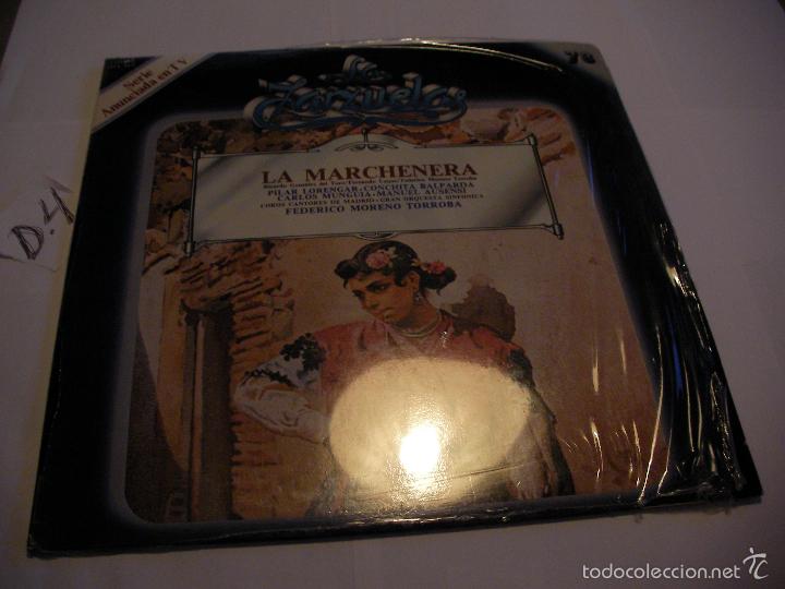 Discos de vinilo: ANTIGUO DISCO DE VINILO LP - LA MARCHENERA - Foto 1