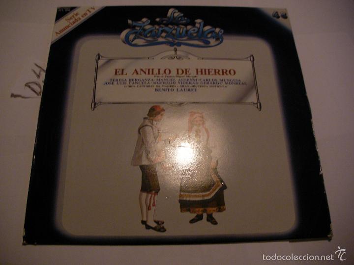 Discos de vinilo: ANTIGUO DISCO DE VINILO LP - EL ANILLO DE HIERRO - Foto 1