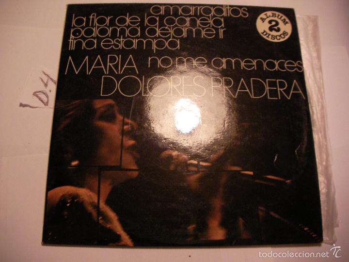 Discos de vinilo: ANTIGUO DISCO DE VINILO LP - MARIA DOLORES PRADERA - Foto 1