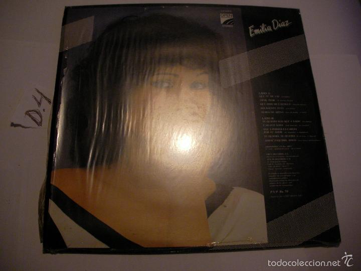 Discos de vinilo: ANTIGUO DISCO DE VINILO LP - EMILIA DIAZ - Foto 1