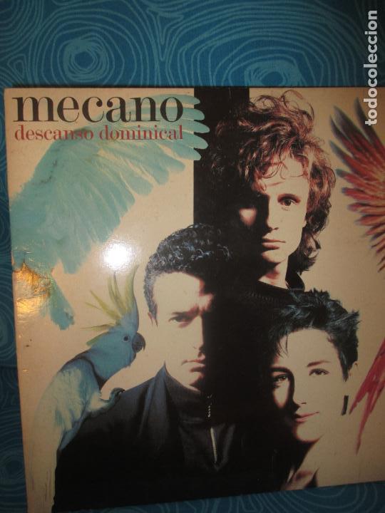 Discos de vinilo: LP MECANO, DESCANSO DOMINICAL CON LETRAS ( REF 3 ) - Foto 9