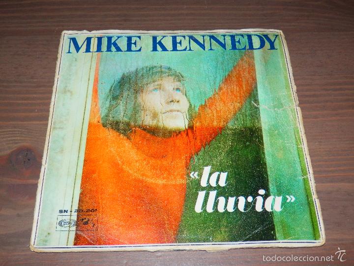 Discos de vinilo: MIKE KENNEDY LA LLUVIA SINGLE VINILO SVG - Foto 1