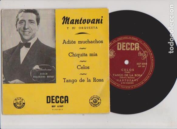 Discos de vinilo: MANTOVANI Y SU ORQUESTA - DECCA BEP 6.069 - Foto 1