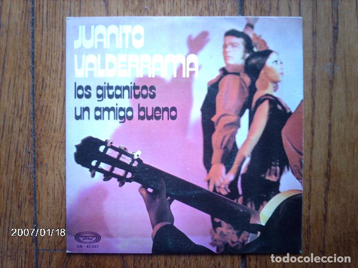 Discos de vinilo: juanito valderrama  -  los gitanitos  + un amigo bueno - Foto 1