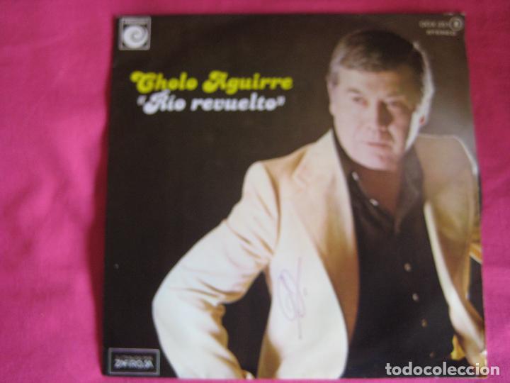 Disques de vinyle: CHOLO AGUIRRE Sg NOVOLA ZAFIRO 1977 rio revuelto/ cantor social