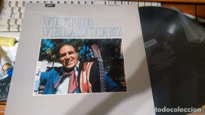 Vinyl records: V&iacute;ctor Vel&aacute;zquez lp por caminar nada m&aacute;s.espa&ntilde;a 1975