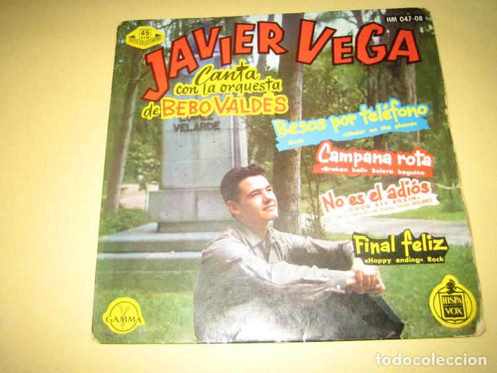 Discos de vinilo: JAVIER VEGA CON BEBO VALDES - 1961 - Foto 1