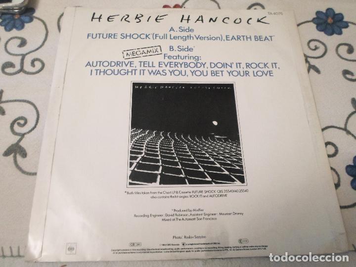 Discos de vinilo: HERBIE HANCOCK FUTURE SHOCK - Foto 3