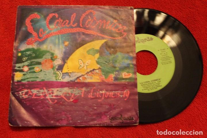 Discos de vinil: SINGLE LA CORAL COSMICA - Venezia Dijous 19 / Arbre - G-21004-A - (G+/EX-)