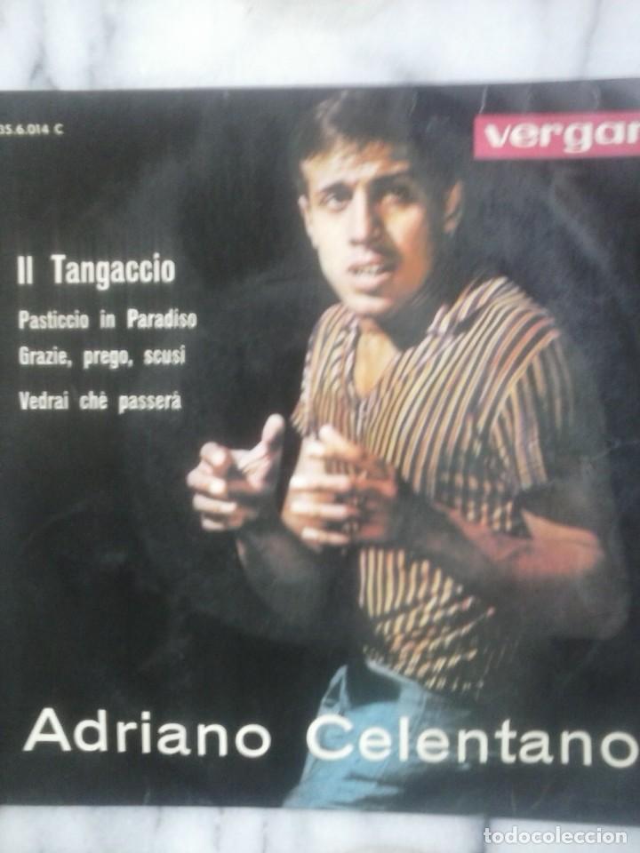 Discos de vinilo: ADRIANO CELENTANO - IL TANGACCIO . - Foto 1