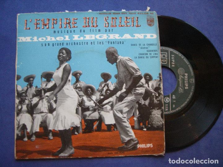 Discos de vinilo: MICHAEL LEGRAND  L, MPIRE DU SOLEIL BSO EP PHILIPS - Foto 1