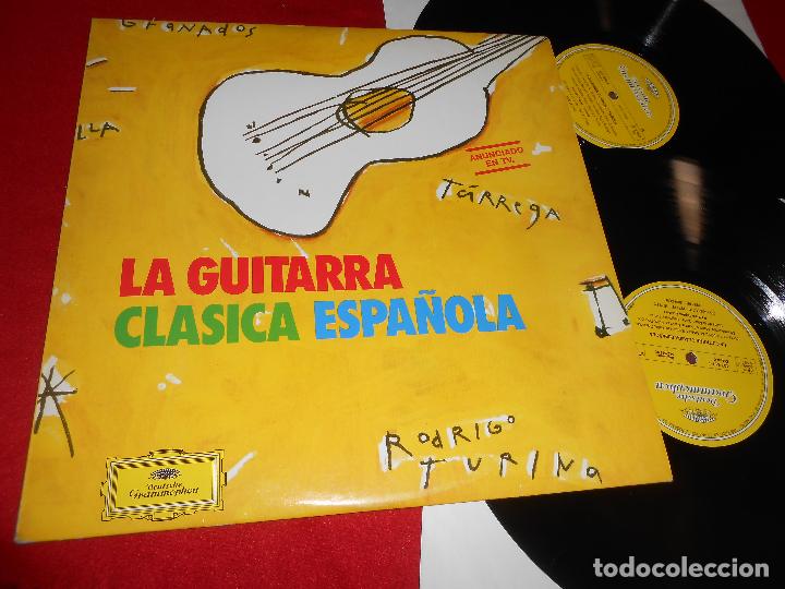 Discos de vinilo: LA GUITARRA CLASICA ESPA&Ntilde;OLA Narciso Yepes Guitarra 2LP 1992 Deutsche GUITAR Granados+Albeniz+Falla