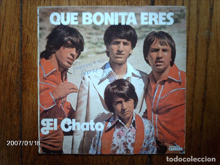 Discos de vinilo: el chato  -  que bonita eres  +   mirame - Foto 2