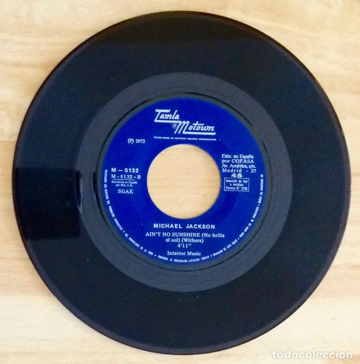 Discos de vinilo: MICHAEL JACKSON, BEN - SINGLE ORIGINAL ESPA&Ntilde;A - Foto 3