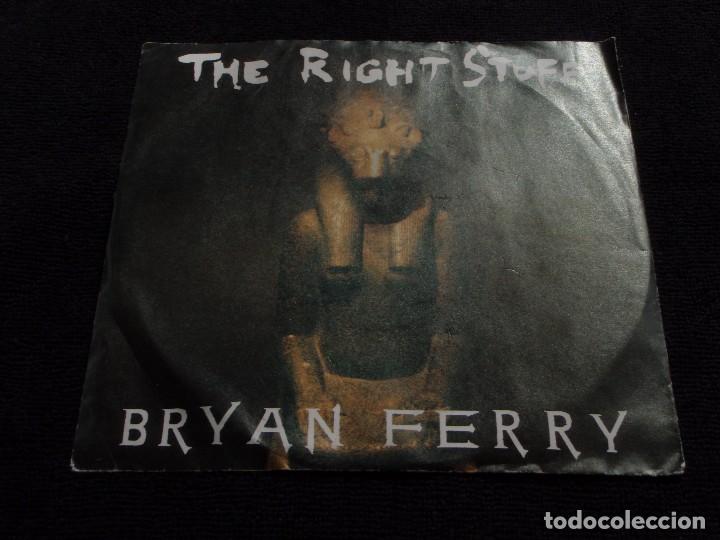 Discos de vinilo: BRYAN FERRY ( THE RIGHT STUFF 2 VERSIONES ) 1987-GERMANY SINGLE45 VIRGIN - Foto 1