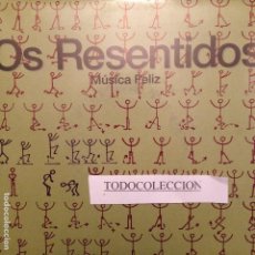 Discos de vinilo: OS RESENTIDOS: MUSICA FELIZ - GASA 1993 PROMO . Lote 63108960
