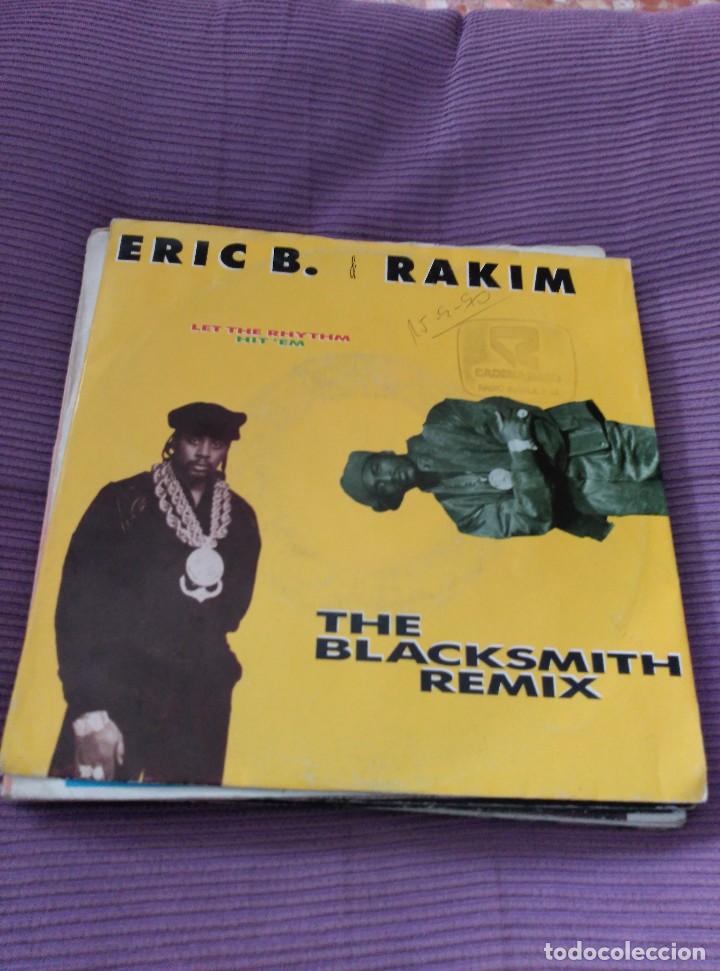 Discos de vinilo: ERIC B. & RAKIM, THE BLACKSMITH REMIX - LET THE RHYTHM HIT - Foto 1