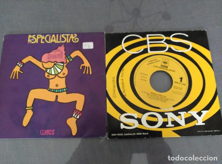 Discos de vinilo: LOS ESPECIALISTA 2 SINGLES - Foto 1