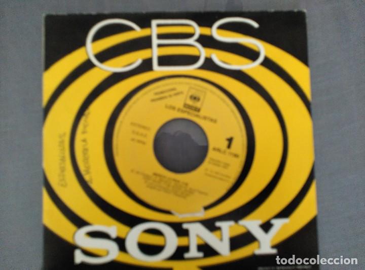 Discos de vinilo: LOS ESPECIALISTA 2 SINGLES - Foto 3