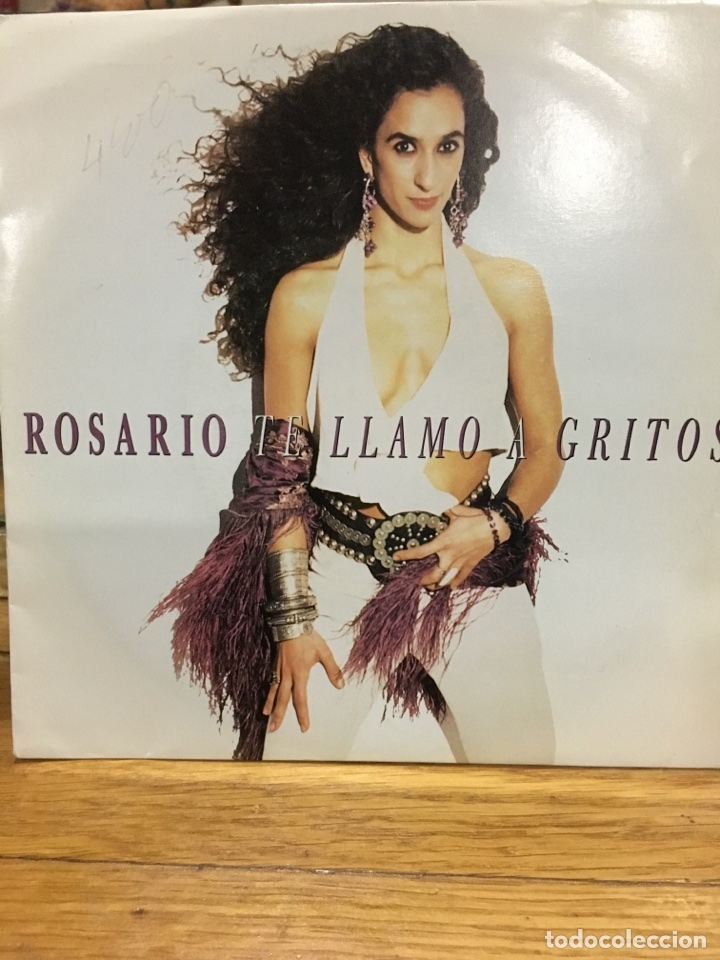 Vinyl-Schallplatten: ROSARIO-TE LLAMO A GRITOS-1992-PROMO UNA SOLA CARA-NUEVO