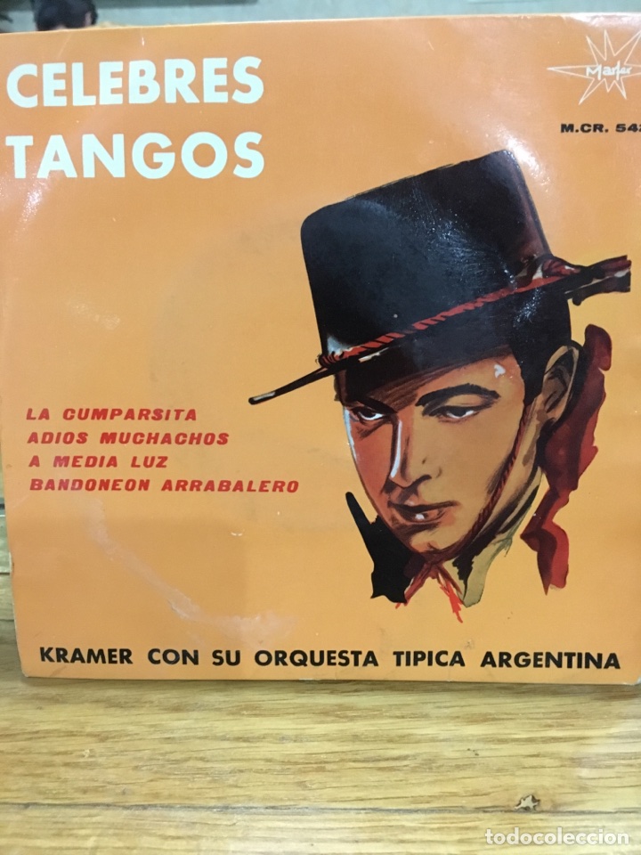 Disques de vinyle: CELEBRES TANGOS-EP-1964