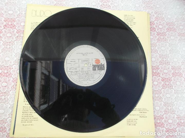 Discos de vinilo: LUIS EDUARDO AUTE NUDO 1985 ARIOLA - Foto 3